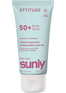 ATTITUDE -Sunly Baby Mineral Sunscreen for Sensitive Skin SPF 50