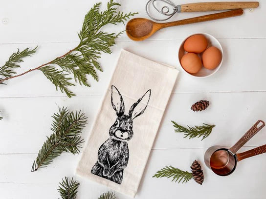 Your Green Kitchen -  Tea Towel Rabbit