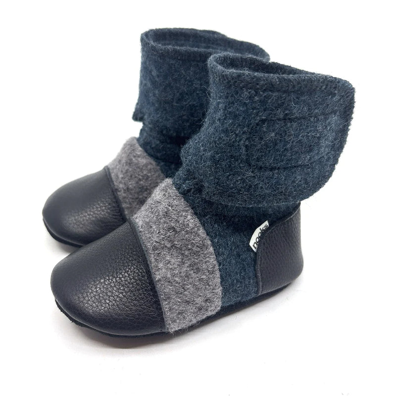Nooks Felted Bootie - Granite