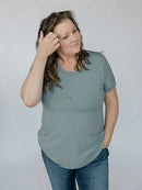 Blondie Apparel - Janis Tee Mist