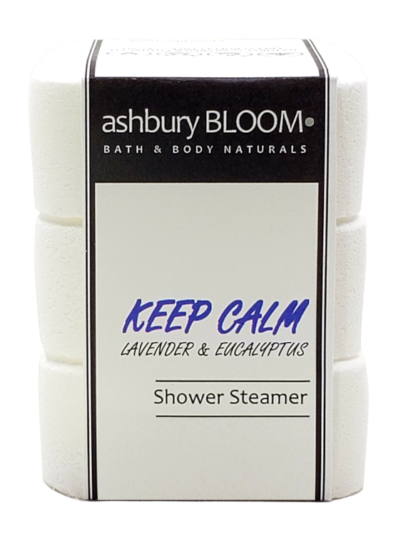 Ashbury Bloom - Keep Calm Shower Steamers (3 Pack)