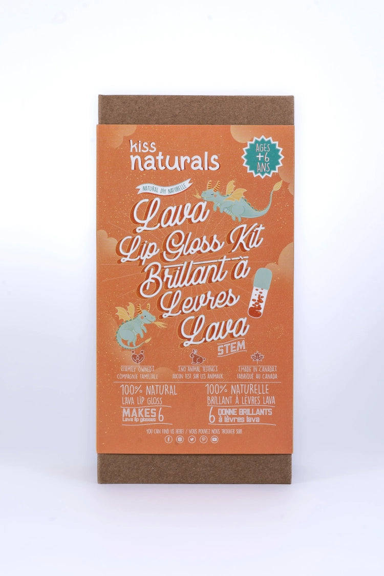 Kiss Naturals - Stem DIY Lava Lip Gloss Kit