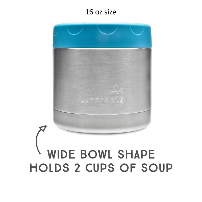 LunchBots 16 oz Wide Thermal Food Container