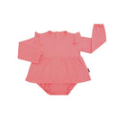 Belan J Long Sleeve Skirted Onesie Candy Pink FINAL SALE