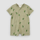 Miles The Label Pickle Ball Sage Green Zip Shorts Romper FINAL SALE