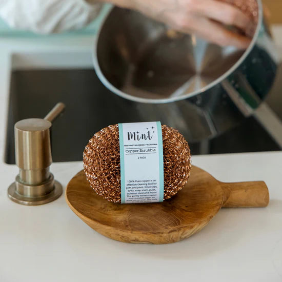 Mint Cleaning Copper Scrubbies