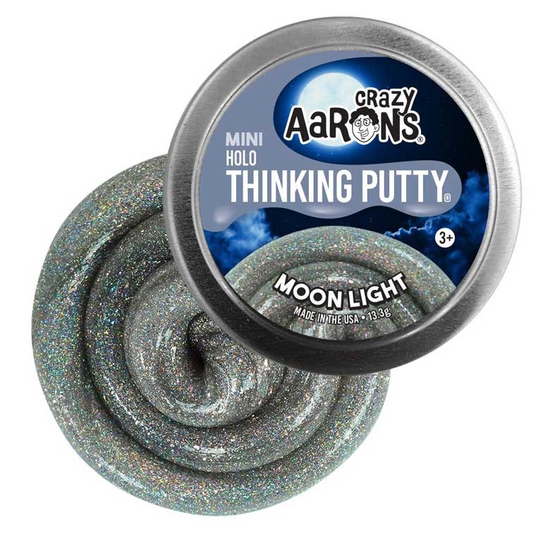 Crazy Aaron Thinking Putty - Moon Light - Mini Tin