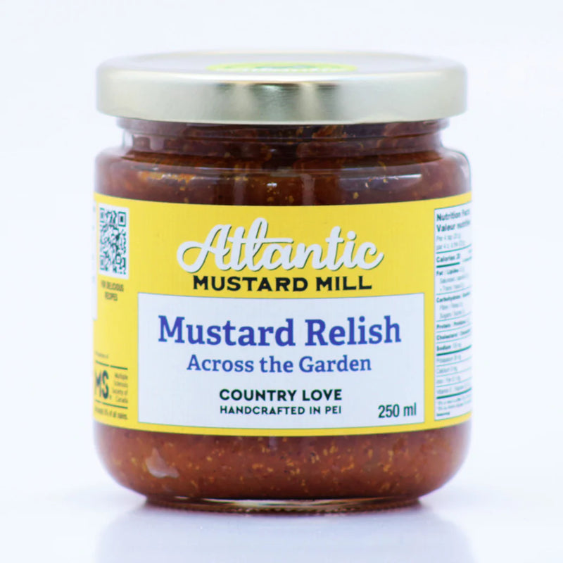 Atlantic Mustard Mill - Mustard Relish - Across the Garden