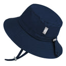 Jan & Jul Kids Cotton Bucket Hats | Navy