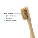 Nada - Bamboo & Boar Bristle Toothbrush pack