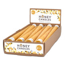 Honey Candles - 12" Natural Beeswax Taper