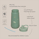 Noüka Flip-Top Straw Drinking Bottle