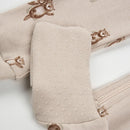 Petit Lem Otter Print Convertible Sleeper