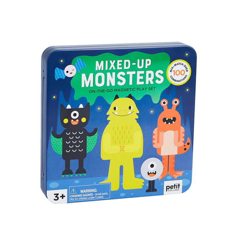 Petit Collage - Magnetic Playset Mix & Match Monsters