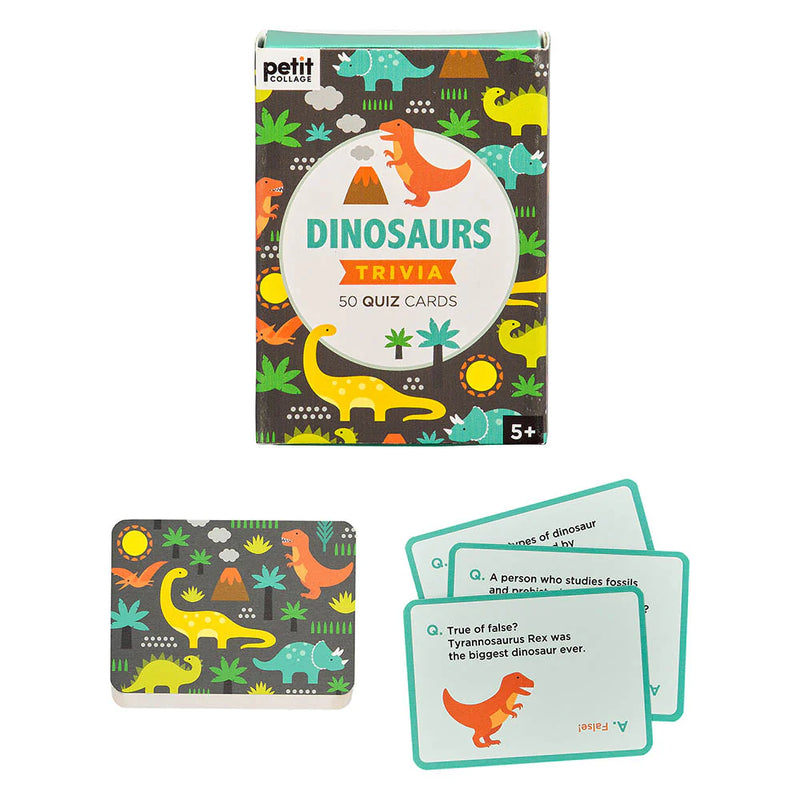 Petit Collage Dinosaurs Trivia Cards
