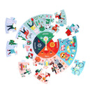 Petit Collage Floor Puzzle Seasons