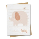 Paper Kuts  - Greeting Cards with Kraft Envelopes - Baby