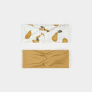 Petit Lem Pear Print Headbands