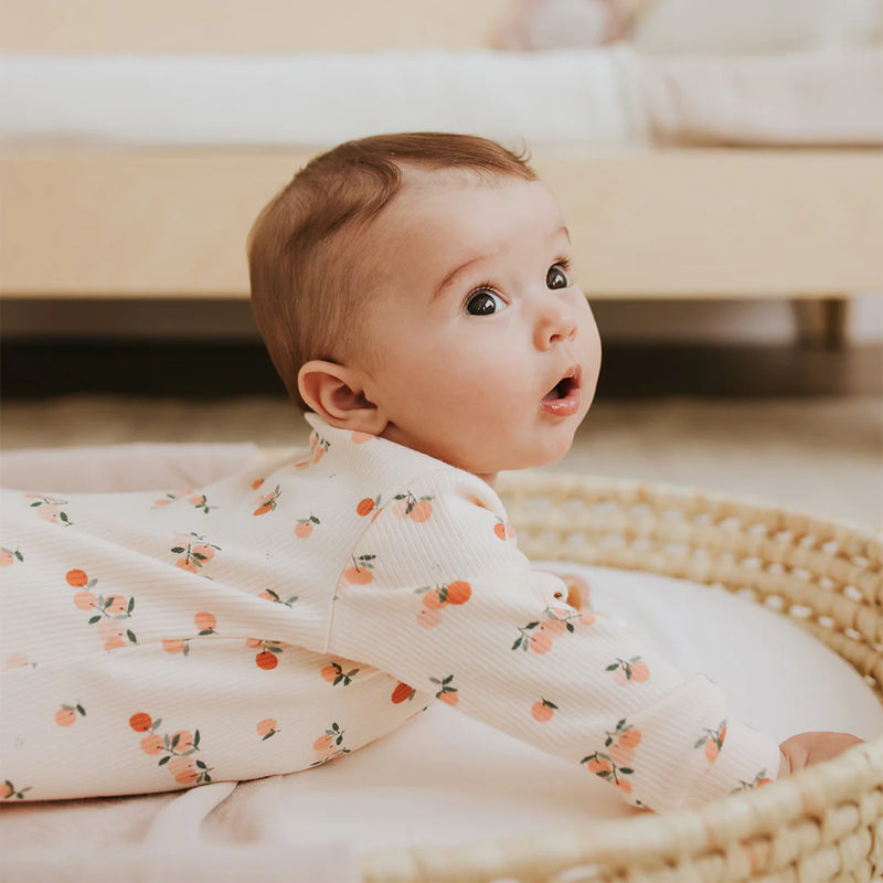 Petit Lem Argumes Print Ribbed Sleeper