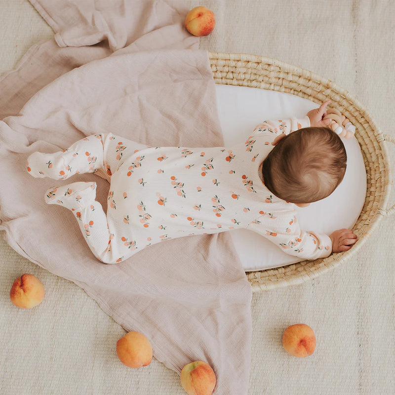 Petit Lem Argumes Print Ribbed Sleeper