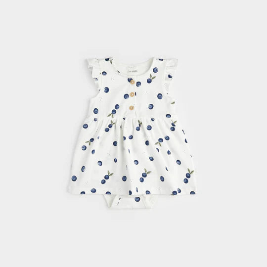Petit Lem - Blueberry Print Dress Romper