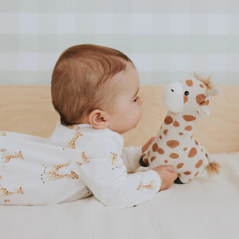 Petit Lem Giraffe Print Sleeper