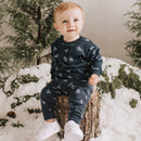 Petit Lem Hockey Skate Print Outfit