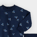 Petit Lem Hockey Skate Print Outfit
