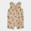 Petit Lem Monkey Print Sleeveless Romper FINAL SALE