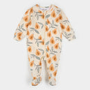 Petit Lem Papaya Print Jersey Sleeper