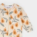 Petit Lem Papaya Print Jersey Sleeper