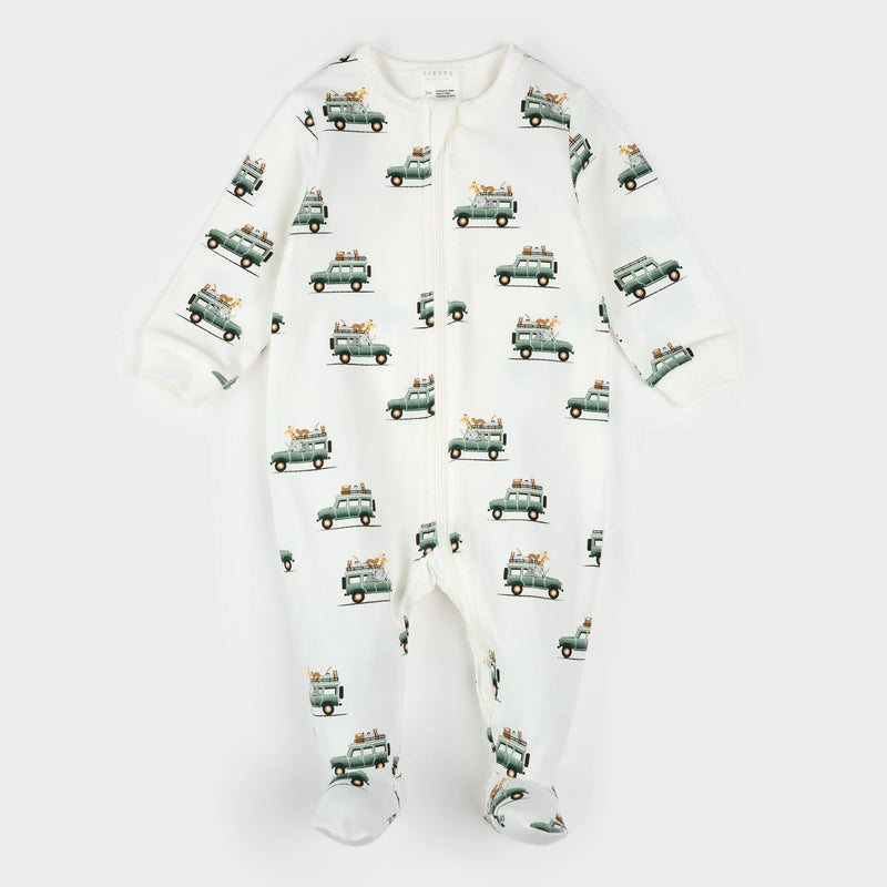Petit Lem Safari SUV Print Sleeper