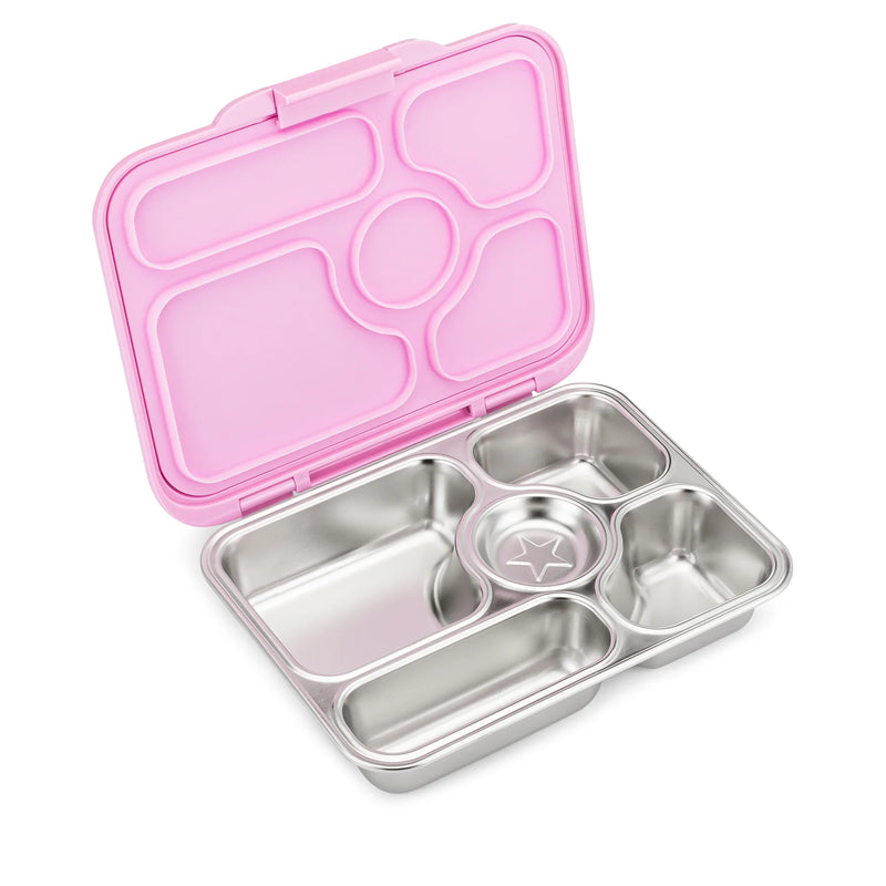 Yumbox - Presto Stainless Steel Leakproof Bento - Rose Pink
