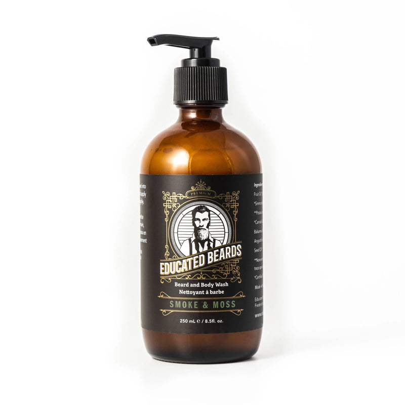 Educated Beards - Beard Wash - Smoke & Moss