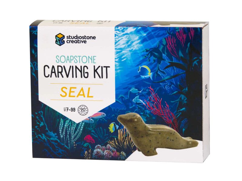 Studiostone Creative - Seal Soapstone Carving Kit