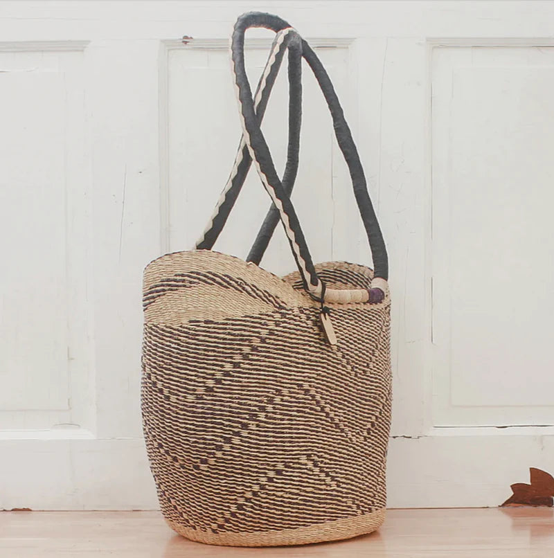 Big Blue Moma - Shoulder Shopper - Natural Palette