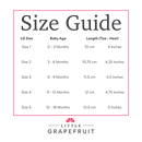 Little Grapefruit Baby Shoes Lobster