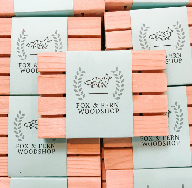 Fox and Fern Woodshop - Cedar Soap Dish