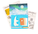 Studiostone Creative Polar Bear Alabaster Carving Kit