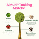 Blume Iced Strawberry Matcha Latte