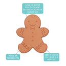 Danica Terra Cotta Gingerbread Sugar Saver