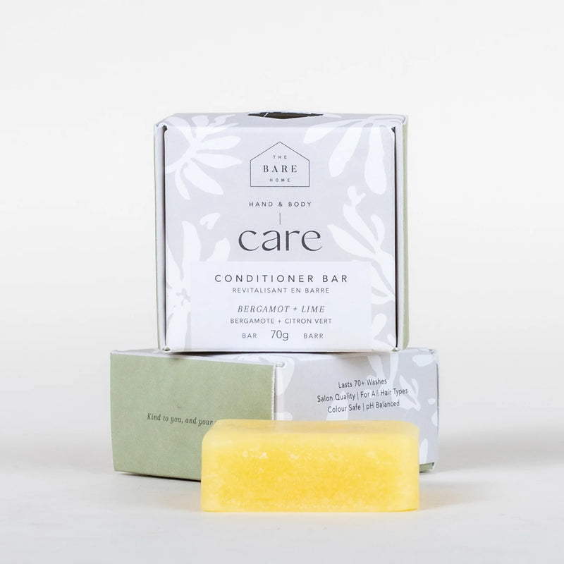The Bare Home Conditioner Bar Bergamot & Lime FINAL SALE
