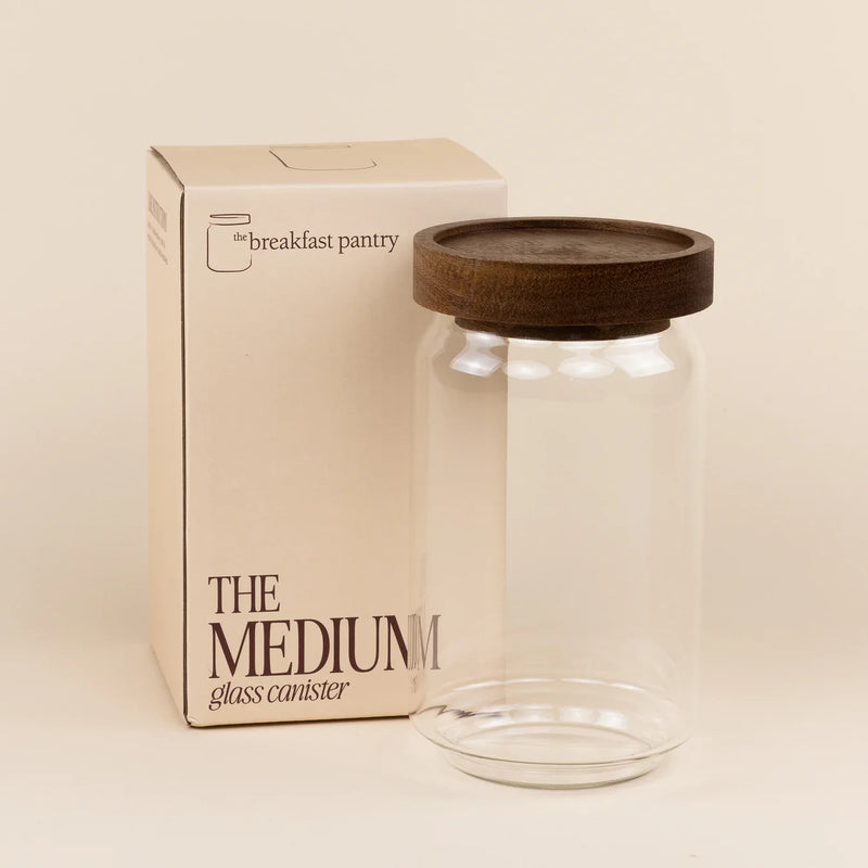 The Breakfast Pantry - Medium Glass Canister