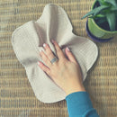 Cheeks Ahoy Organic Cotton Muslin Washcloth • Kitchen Cloth • Hankie • Napkin