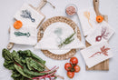 Your Green Kitchen -  Napkin Vegetable (Set of 6)