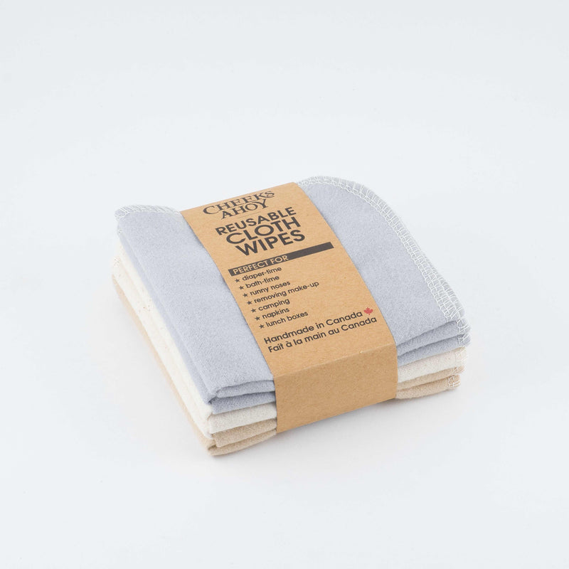 Cheeks Ahoy Cloth Wipes Reusable