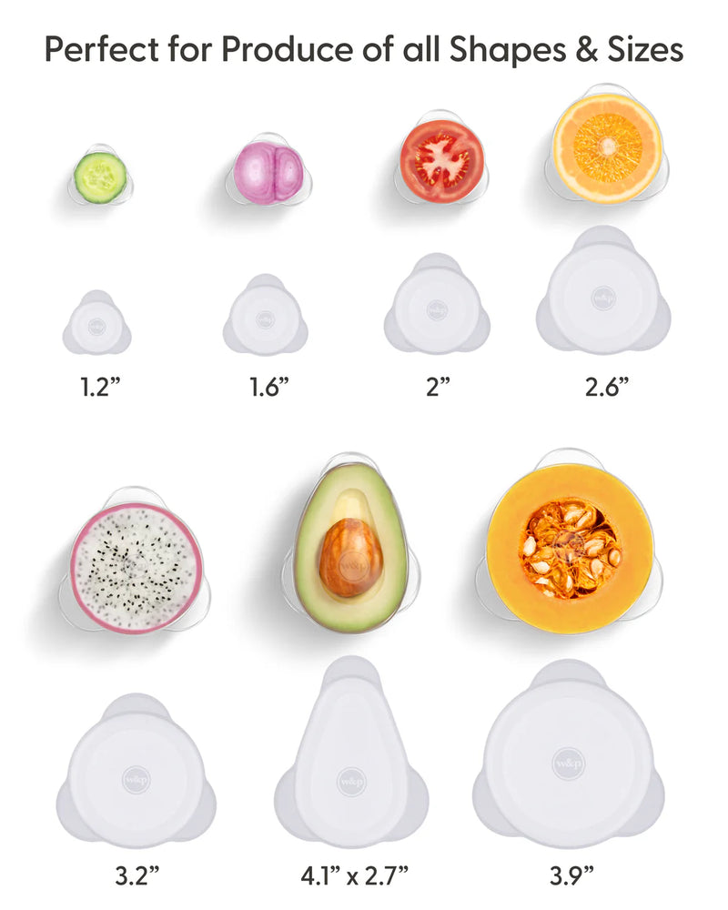 W & P Reusable Stretch Produce Savers