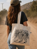 Your Green Kitchen - Simple Tote Western Boho