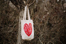 Your Green Kitchen - Red Heart Tote Bag