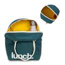 Fluf - Organic Cotton Zippered Lunch Pail - Cypress